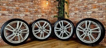 Alu R19 5x112 Mercedes CLA, VW Golf, Mini + zimné 225/35 R19 - 8