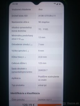 Garant vyvrtávacia tyč+K12 M A - 8