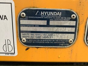 Predám minibager HYUNDAI ROBEX 35z-9/rv2012/818mth - 8