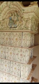 Kachlova pec starozitná, krásná - 8