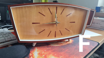 Weimar komodové retro hodiny, stolné hodiny viac ks - 8