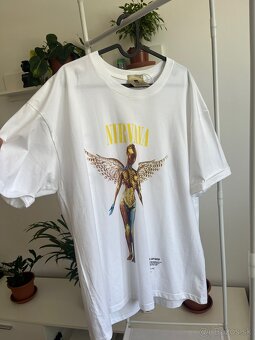 Nirvana tričko - veľkost L - oversize - 8