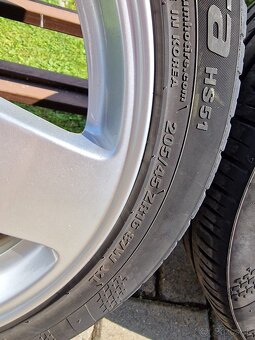 Audi R16 disky 7J ET31 + pneu 205/45 r16 - 8