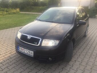 Škoda Fabia RS Black-1.9TDi 96Kw + chip ,Xenon,ťažné - 8