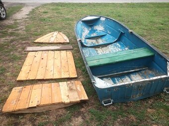 Na predaj hliníková rybárska a rekreačná loď. - 8