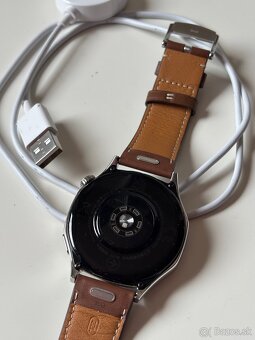 Huawei watch GT 5 46mm, silver & leather - 8