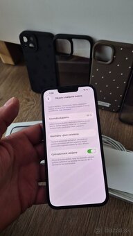 Apple Iphone 14 čierny 128gb, batéria 86% - 8