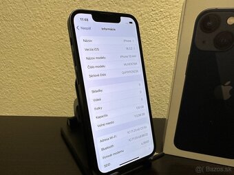 iPhone 13 Mini 128gb Midnight TOP STAV - 8
