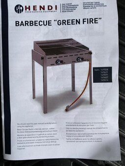 Plynový gril Green Fire Profi Line, HENDI, Profi Line - 8