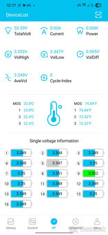 48V LiFePO4 200Ah 10kWh Batériové úložisko Energie BMS - 8