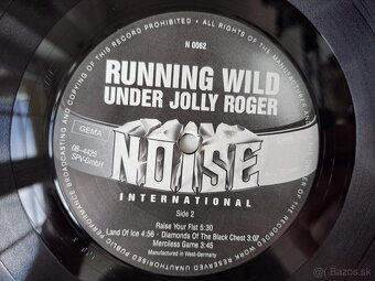 Lp RUNNING WILD- Under Jolly Roger - 8