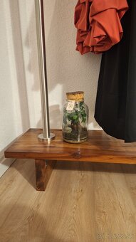 Stojan na šaty - masívne drevo - 8