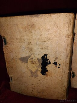 Bellarmino Komplet 1624 -1626 Benátska väzba cca 400 ročná - 8