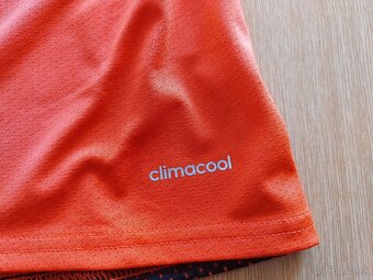 Nové kompresné tričká Adidas TECHFIT (M/L) – Modré/Oranžové - 8