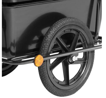 Príves na bicykel 90 L - čierny - 8