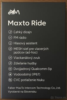 Predám Intercom MaxTo M6s - 8