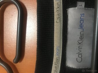 CALVIN KLEIN originál pánska mikinka/metalická L/XL - 8