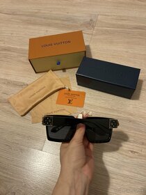 Louis Vuitton Millionaires slnečné okuliare - čierne (LV1) - 8