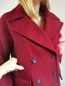 VINCE CAMUTO - Nový vlnenný kabát vo veľkosti S /M - 8
