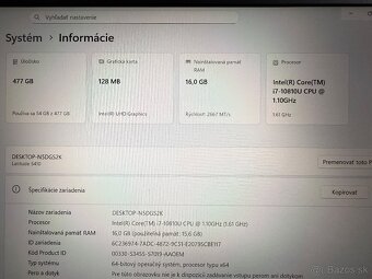 Dell Latitude 5410 s novou bateriou - 8