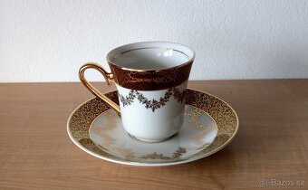 Priateľská, kávová, čajová súprava, šálky retro - 8