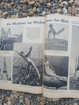 Olympiáda 1936 v Berlíne originálny starý časopis - 8