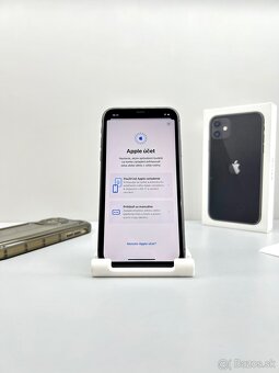 iPhone 11 BLACK NOVÁ BATÉRIA 100% + PRÍSLUŠENSTVO - 8
