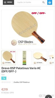 Predam profi raketu na stolny tenis - 8