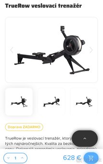 Veslovací trenažér TrueRow (PC 628€) - 8