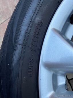 Orig. hliníkové disky Nissan R17, 5x114,3 - 8