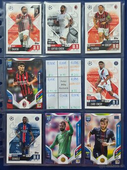 Fotbalove karticky TOPPS, Panini, cast 2/2 - 8
