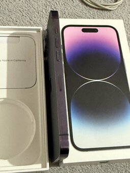 Predám Apple iPhone 14 PRO 256GB Deep Purple Bežné známky - 8