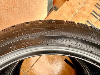 225/45 R17 zimné pneumatiky 2 kusy - 8