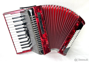 Predám nový akordeón BELTUNICA Vivaldi- De Luxe 60 basový- n - 8