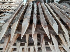 Kôl drevený, drevený kolík, drevený sĺp 1,5 m - 8