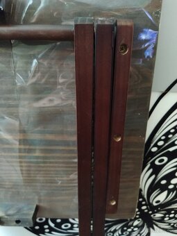 NOVÝ skladací drevený stôl (iba osobný odber) - 8