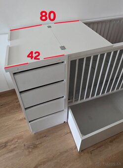 Detská postieľka 3v1 - 8