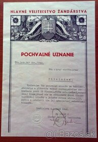 Zbor žandárstva Slovenskej republiky 1939 - 1945 KÚPIM - 8