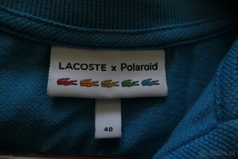 LACOSTE POLAROID original krasne vyrazne letne saty - 8