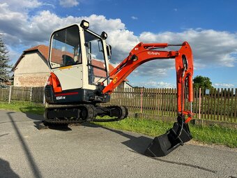 Minibagr Kubota KX41-3v hyd.podvozek+svahovka - 8