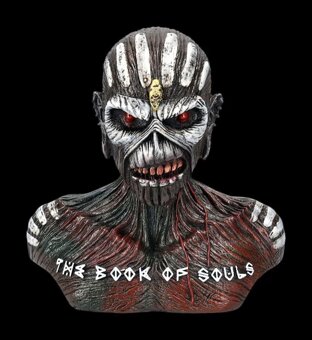 IRON MAIDEN BUSTA - EDDIE - BOOK OF SOULS - 8