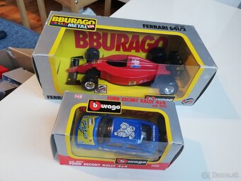 2x Bburago 1:24 Ferrari 641 +1:43 Ford Escort - 8