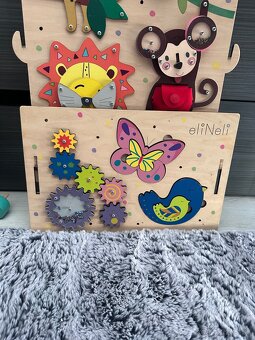 Svietiaci activity board domcek ZOO - 8