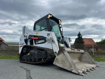 Pásový nákladač UNC Bobcat T590, pouze 1700mth + KLIMA - 8