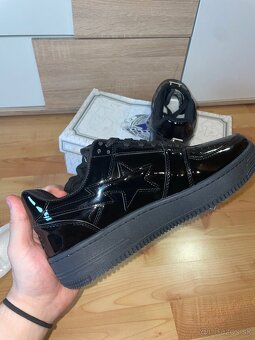 Bape Sta Low Patent Black - 8