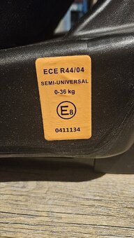 Detska autosedacka Caretero MOKKI isofix 0-36kg - 8