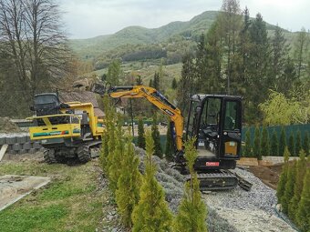 Minidumper, trojstranný vyklápač - 8