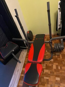 Predám domácu posilňovňu – kompletné vybavenie - 8