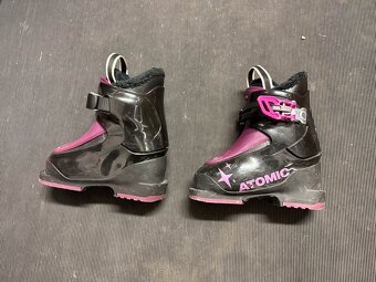 Lyže 90cm + lyžiarky 15/16 ATOMIC - 8