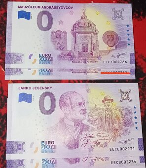 0€ bankovka, 0 eurova bankovka, 0 euro souvenir - 8